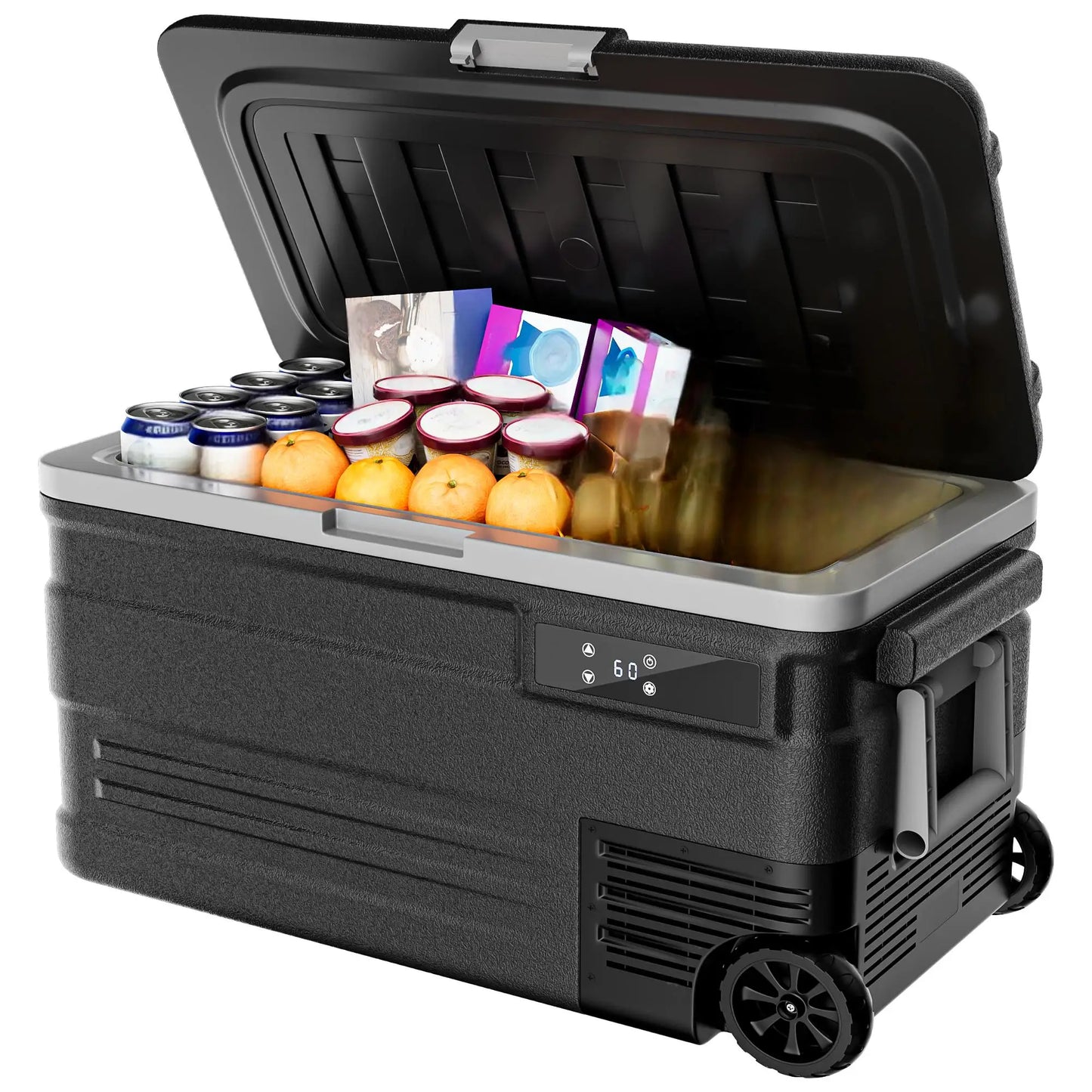 75L Portable Car Refrigerator Compressor Fridge Freezer