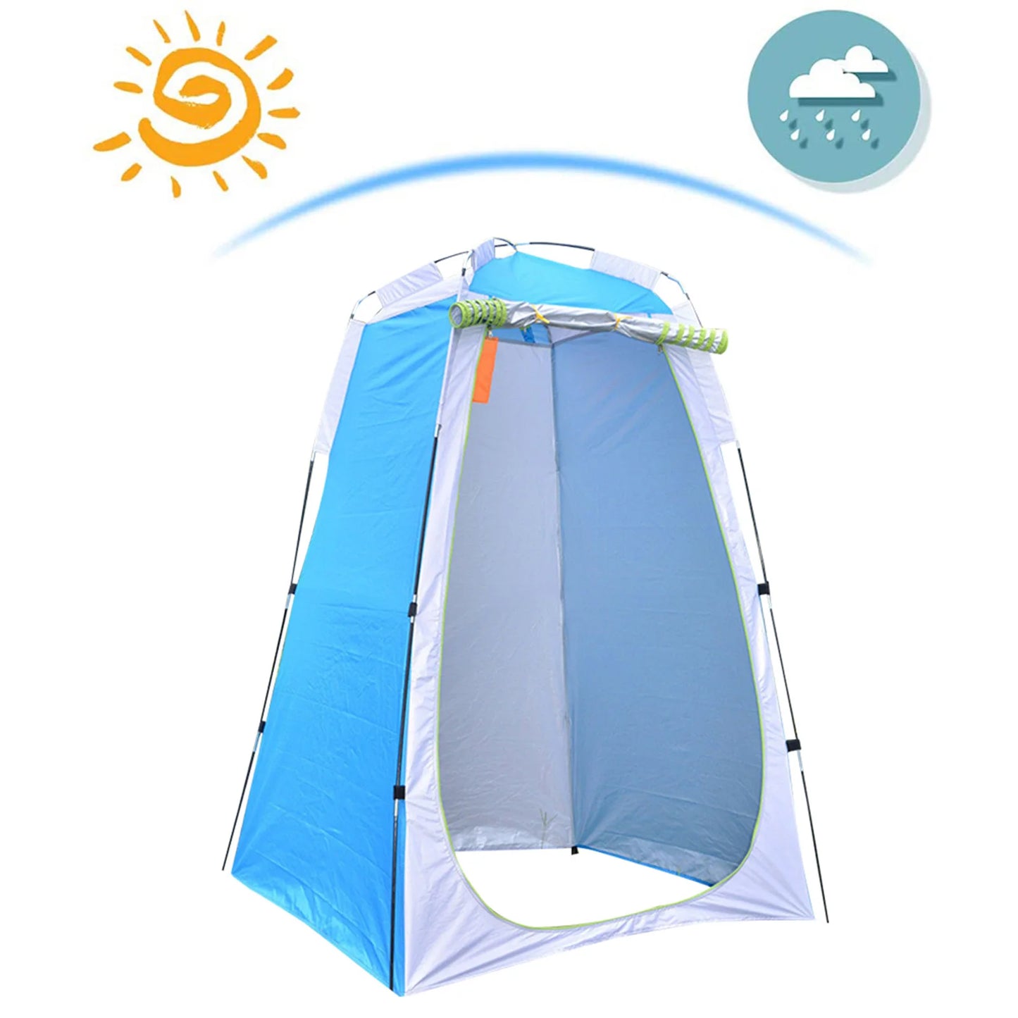Portable Privacy Shower Toilet Tent Automatic Pop Up