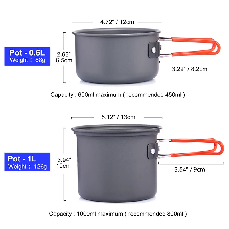 Cookware Set Outdoor Tableware Equipment .
