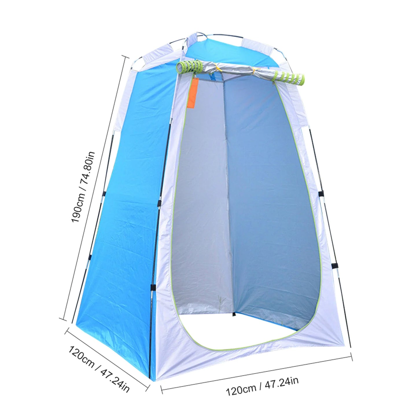 Portable Privacy Shower Toilet Tent Automatic Pop Up