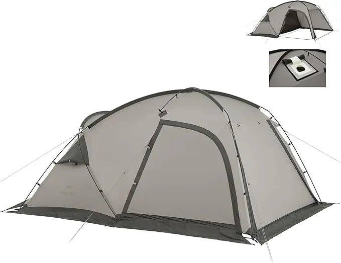 Naturehike Massif Hot Tent with Stove Jack, 4 Season Tent