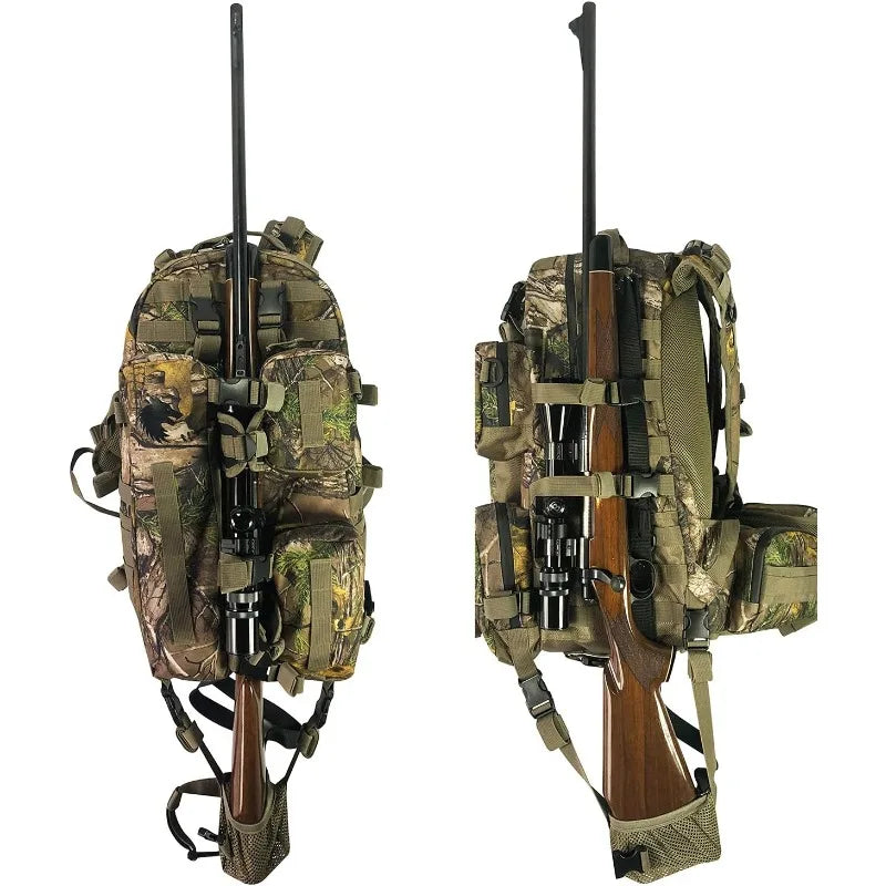 FIELDCRAFT Hunting Backpack Daypack for Rifles, Bows.