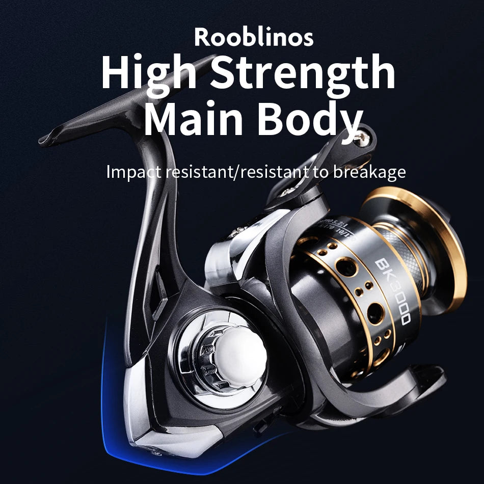 Spinning Fishing Reels For Saltwater Freshwater Metal