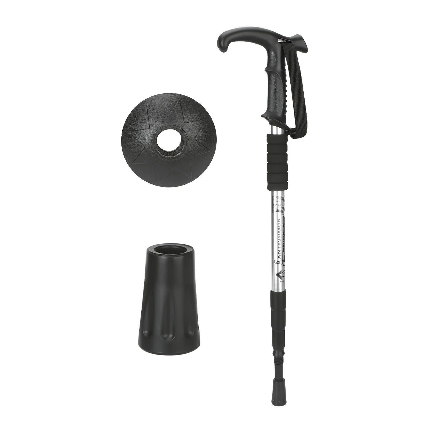 Hiking Stick Trekking Poles Mountaineering Telescopic Stick.