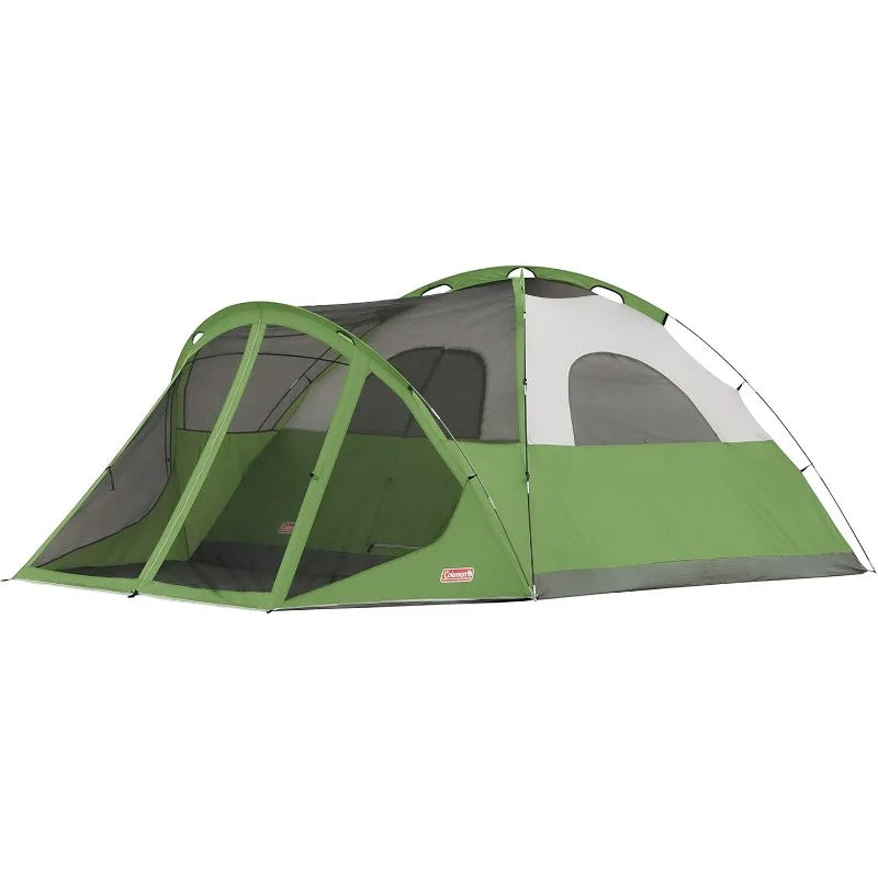 Coleman Evanston Screened Camping Tent, 6/8 Person.