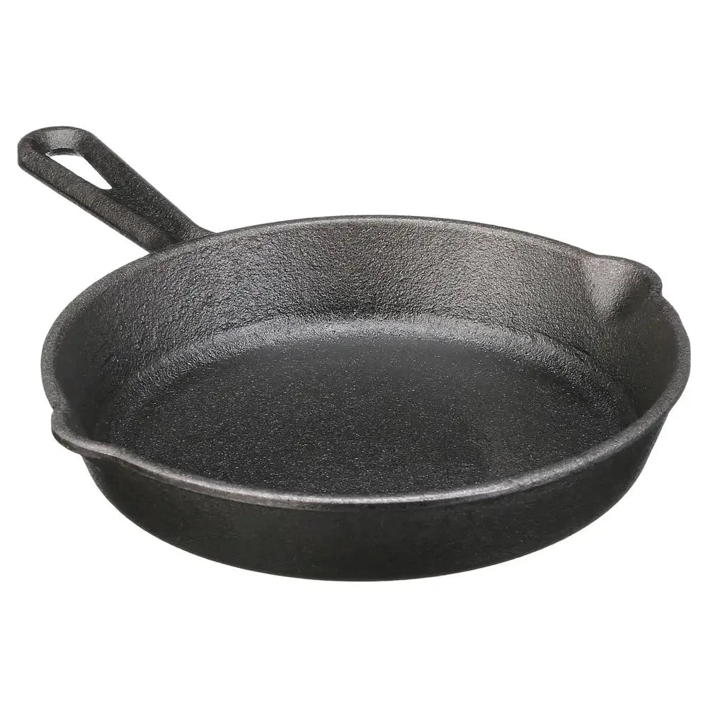 Pre-Seasoned 3-Piece Cast Iron Skillet Set Handles Griddle 6" 10.5" 11"