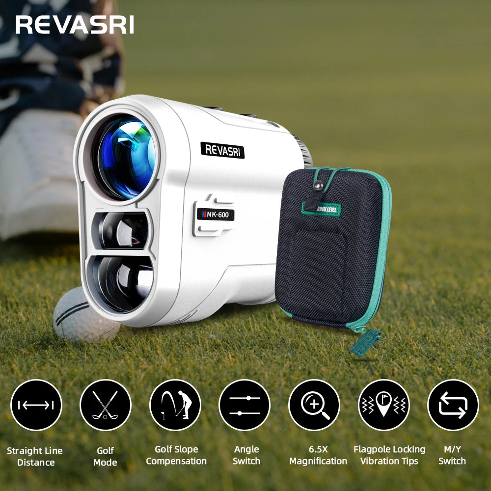 Laser Golf Range Finder with Slope Compensation Vibration for Hunting