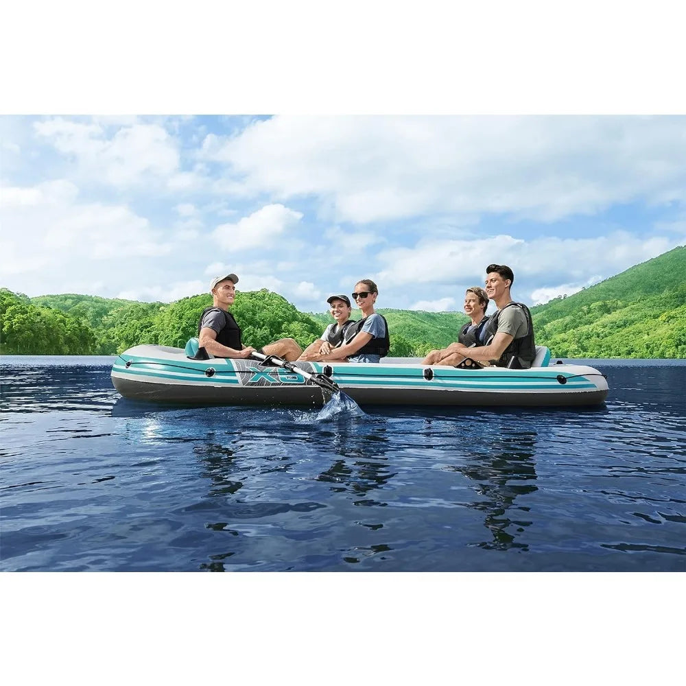 Hydro-Force Inflatable Raft Set
