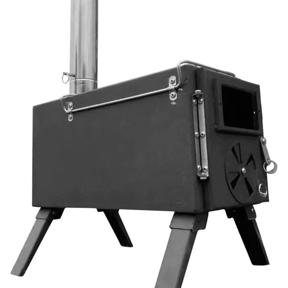 Folding Fire Wood Stove For Camping Tent.