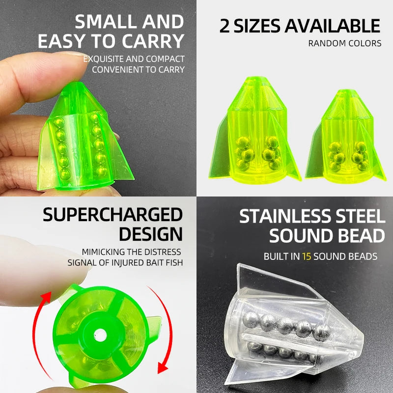 50PCS/BAG Mixed colors Fishing gear accessories,