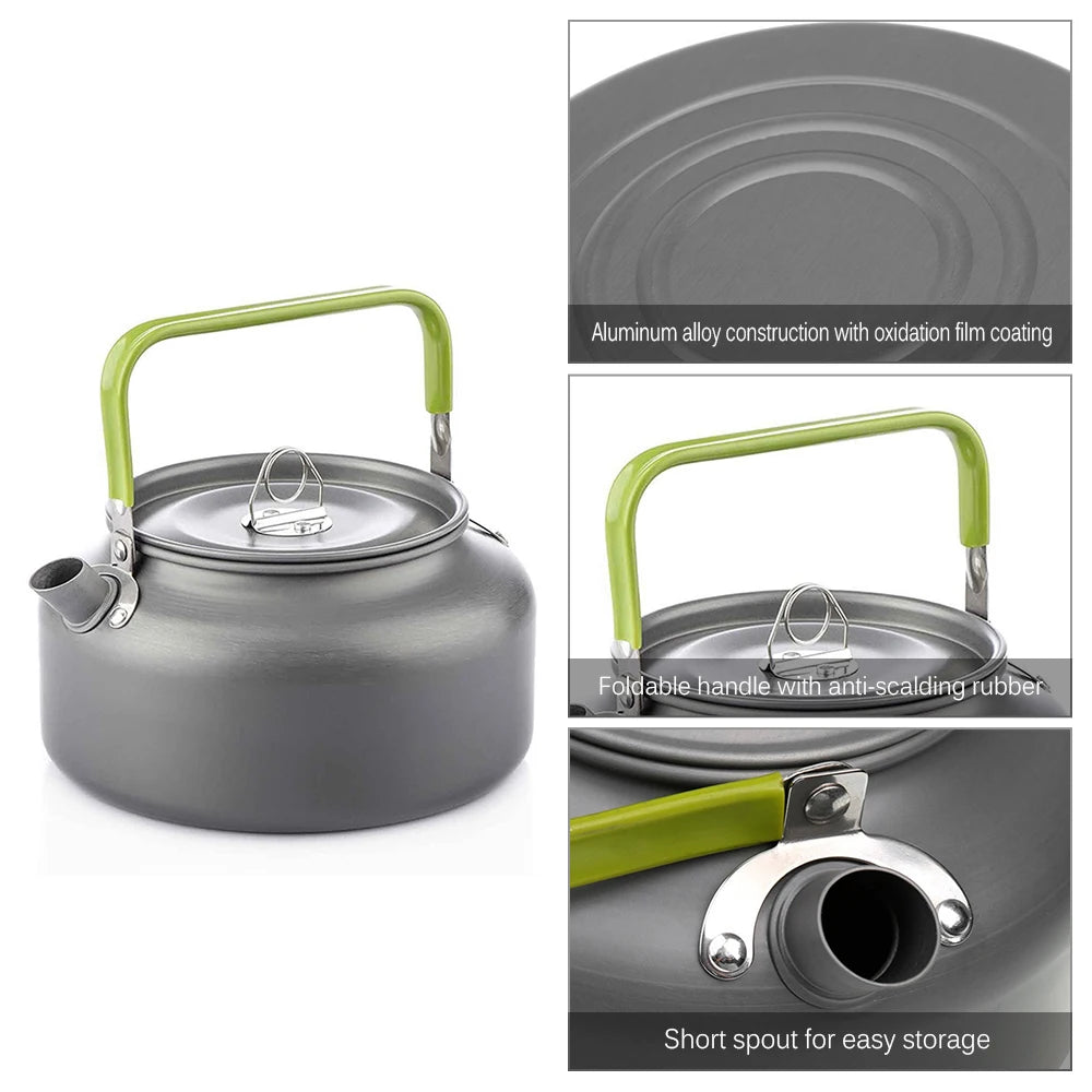 1.6L Portable Water Kettle Water Pot Teapot Coffee Pot.