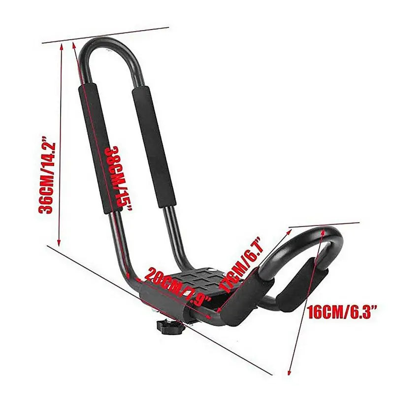 Kayak Car Rack 2pcs Universal Snowboard Roof Rack Multifunction