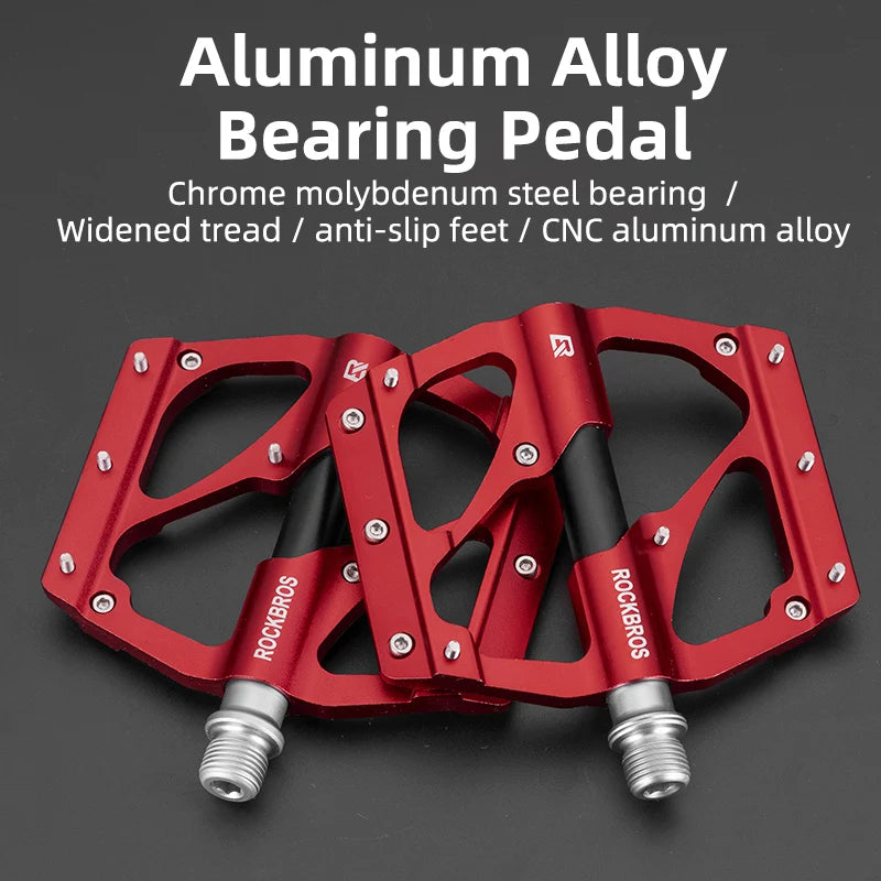 Bicycle Pedals Sealed Bearing Aluminum Alloy Body