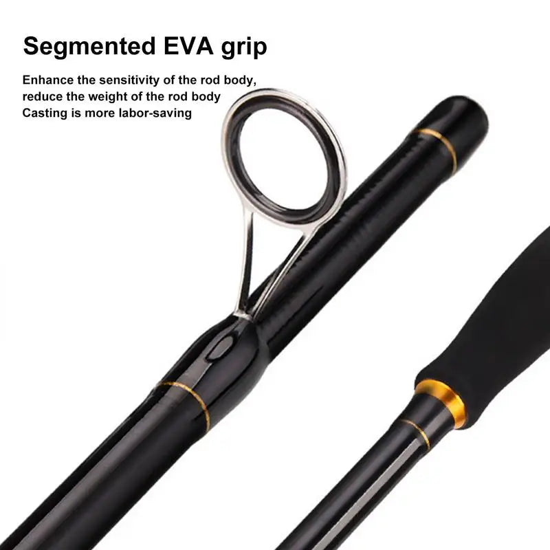 Travel Fishing Rods Lightweight Carbon Fiber Spin Rod .
