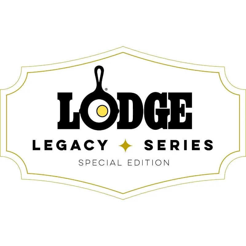 Lodge Legacy Series - Seasoned Cast Iron Fluted Cake Pan with Assist Handles.