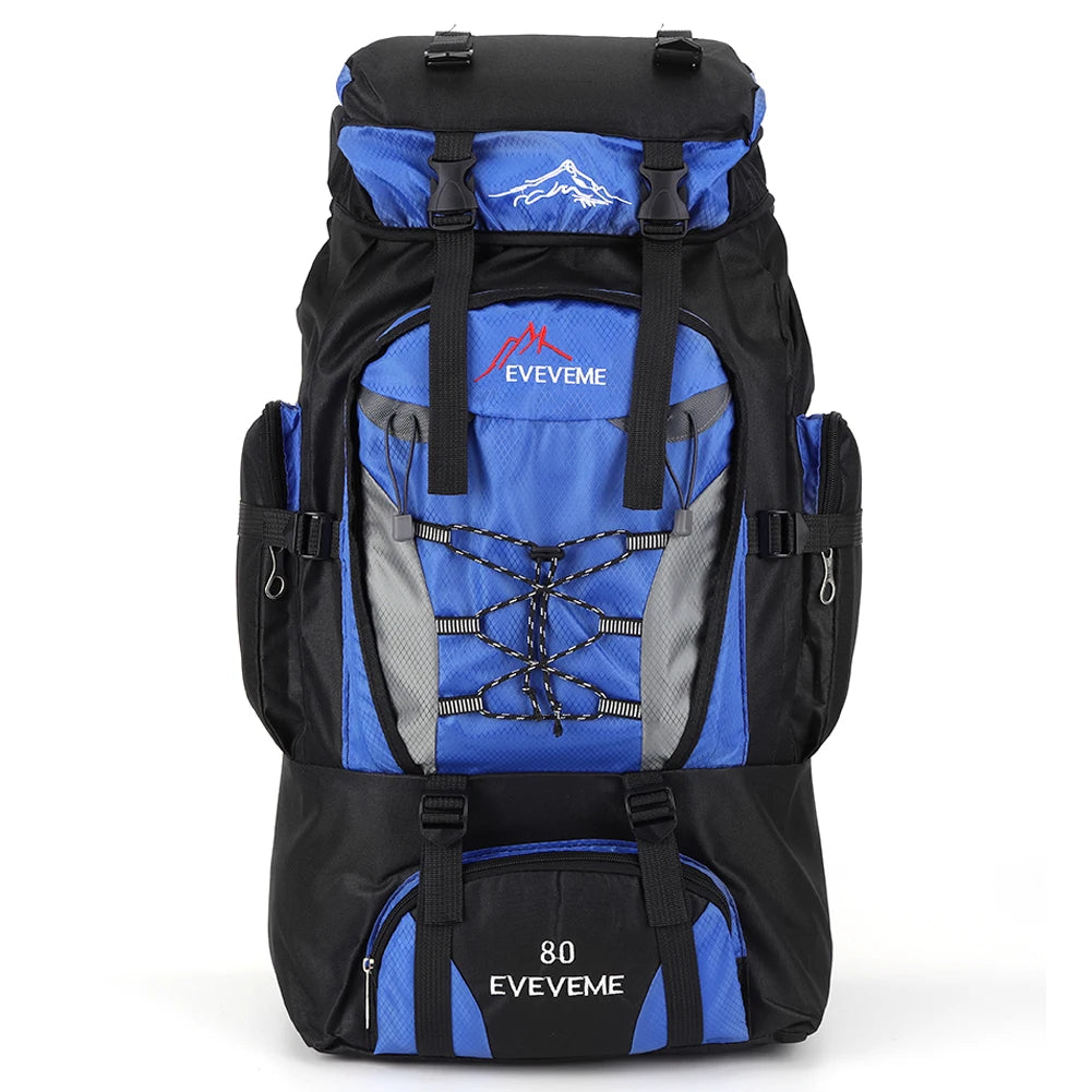 80L Large Backpack Outdoors.