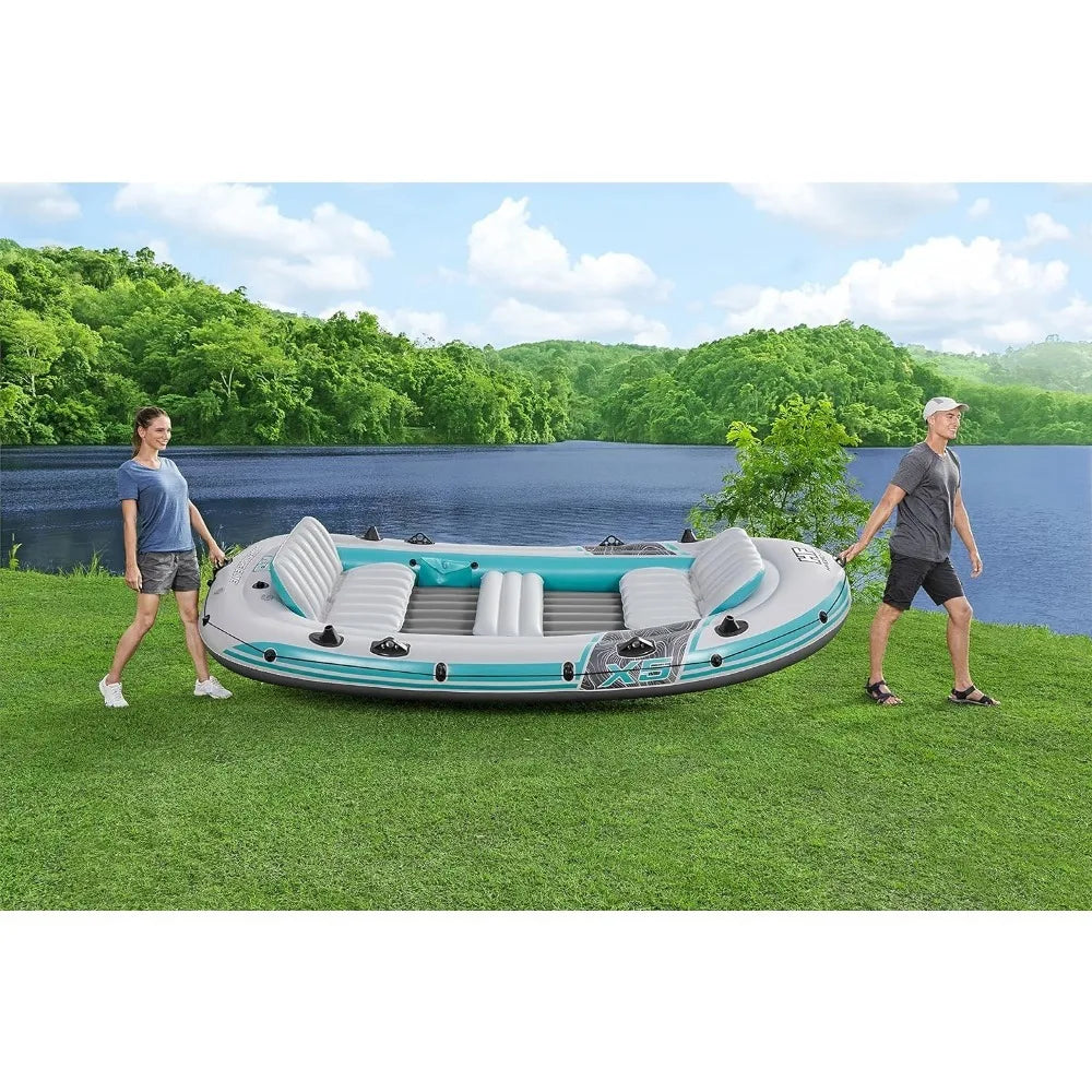 Hydro-Force Inflatable Raft Set