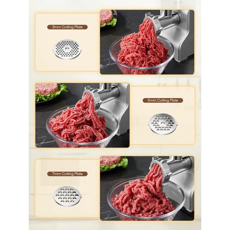 Meat Grinder Heavy Duty-5 in1 Meat Grinder for Home.
