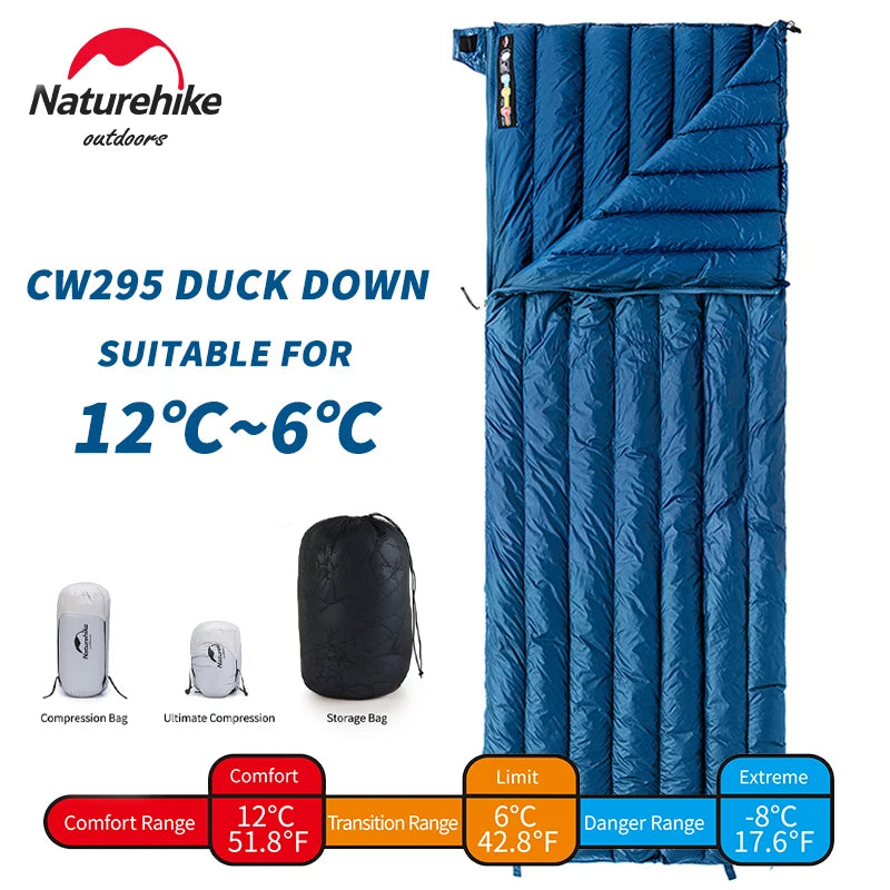 Sleeping Bag Ultralight DUCK Down Sleeping Bag.