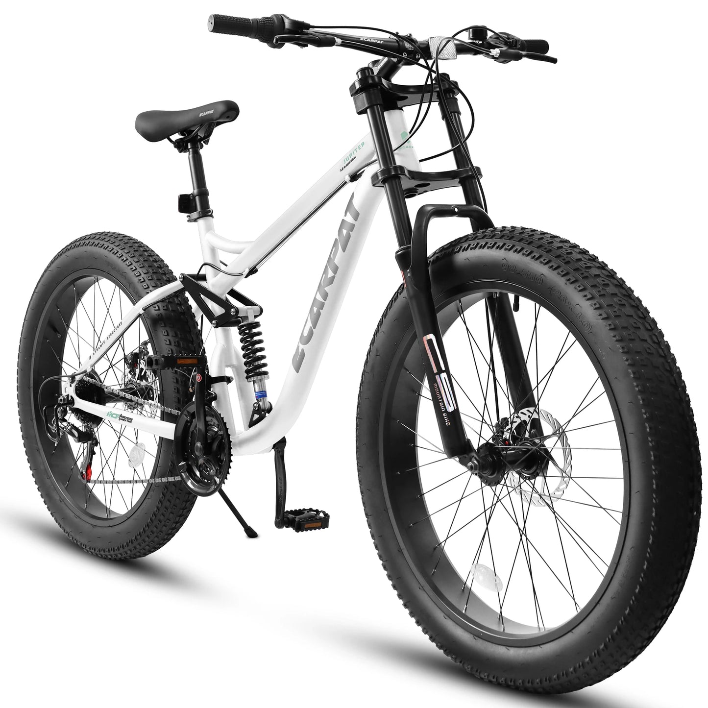26 inch Mountain Bike, Full-Suspension 21 Speeds