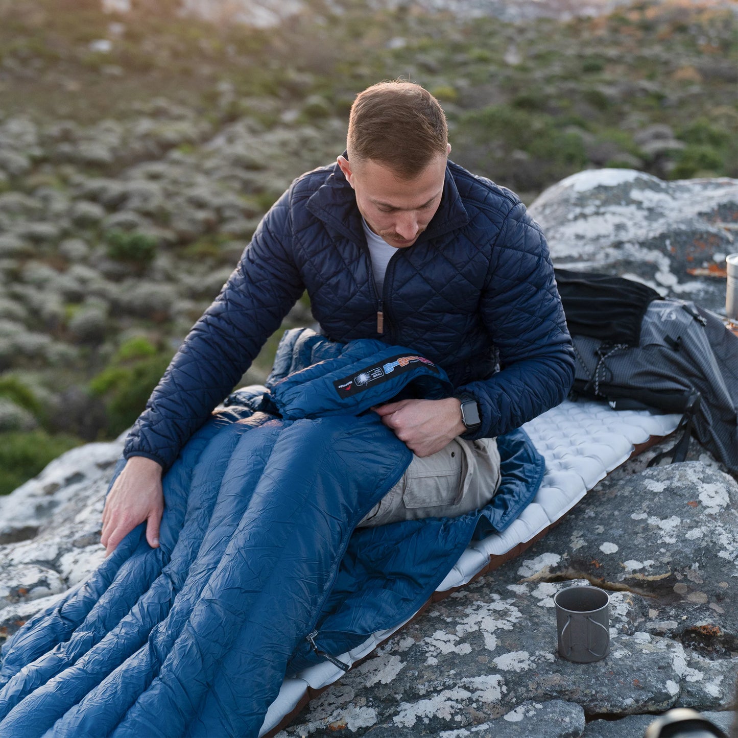 Sleeping Bag Ultralight DUCK Down Sleeping Bag.