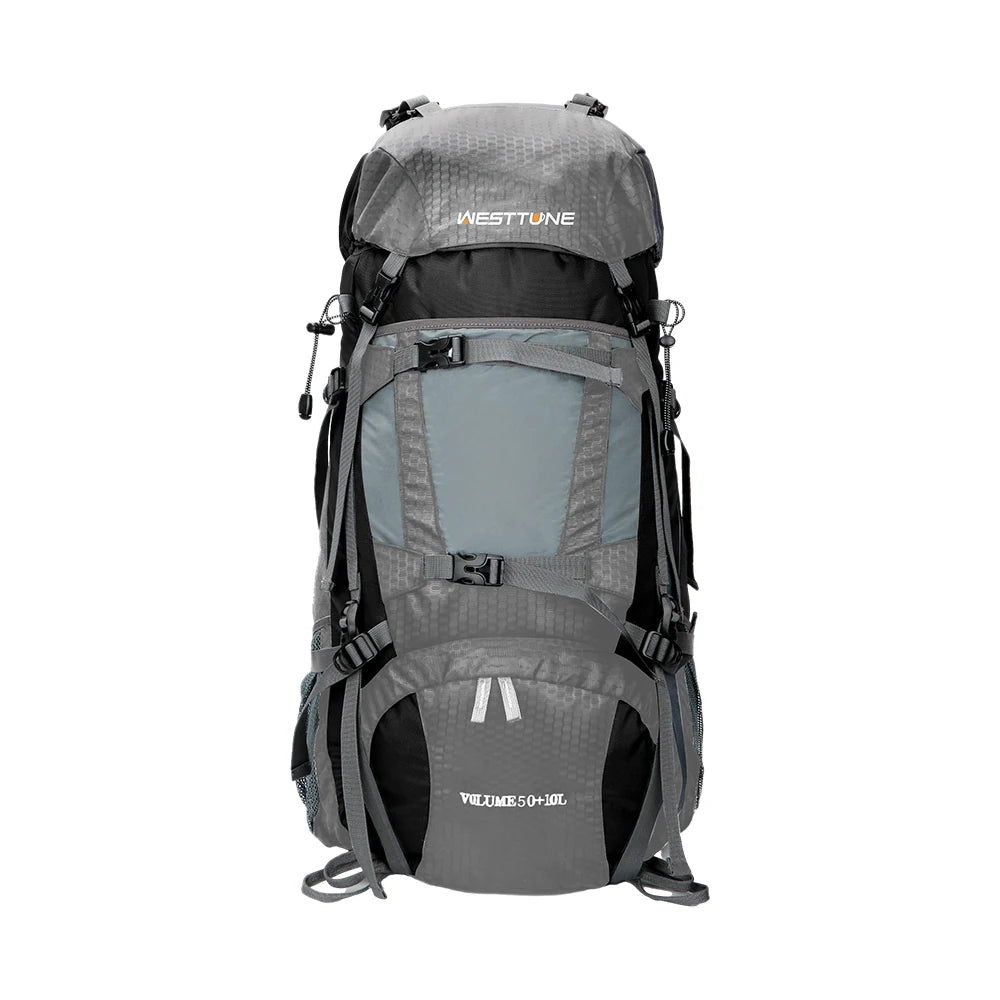 60L Explorer Internal Frame Backpack with Rain Cover.