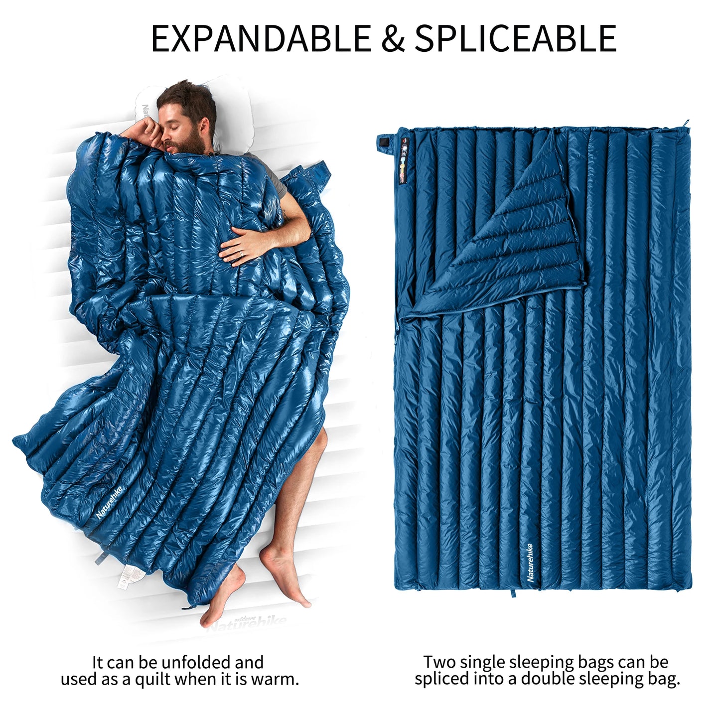 Sleeping Bag Ultralight DUCK Down Sleeping Bag.