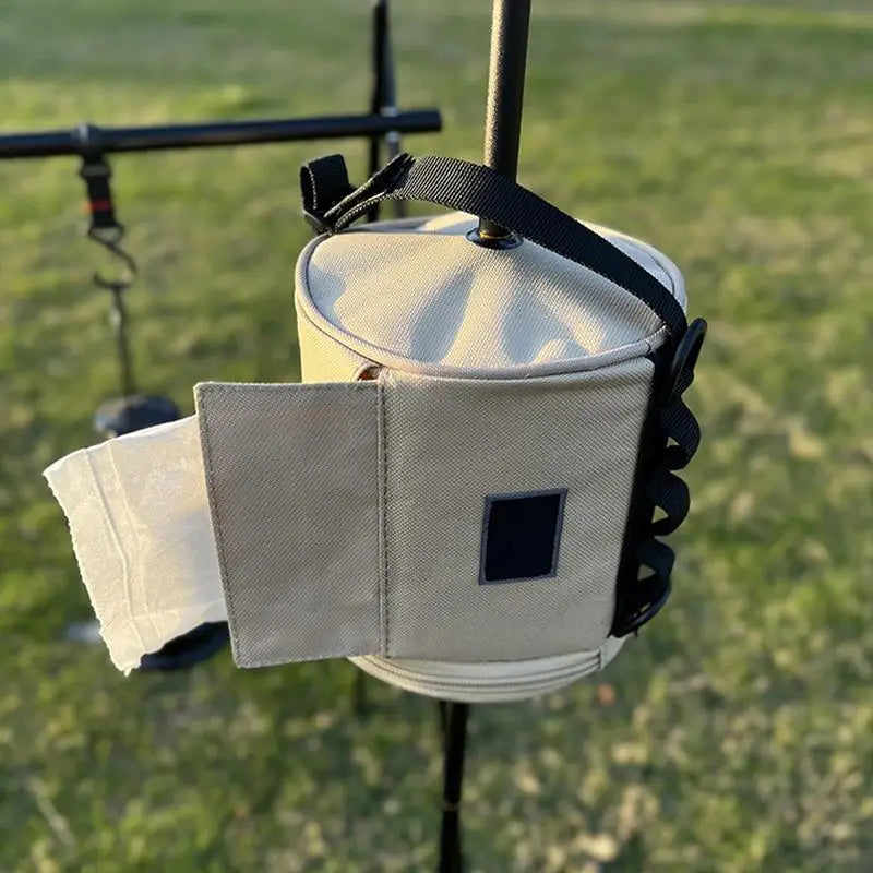 Roll Storage Bag Hanging Toilet Tissue Storage Camping Hiking Outdoor.