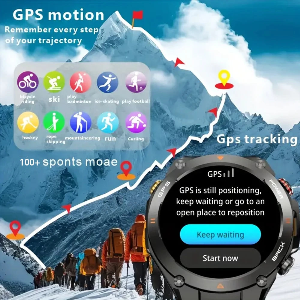 SENBONO New GPS Smart Watch 1.45” HD Display Built-in GPS.