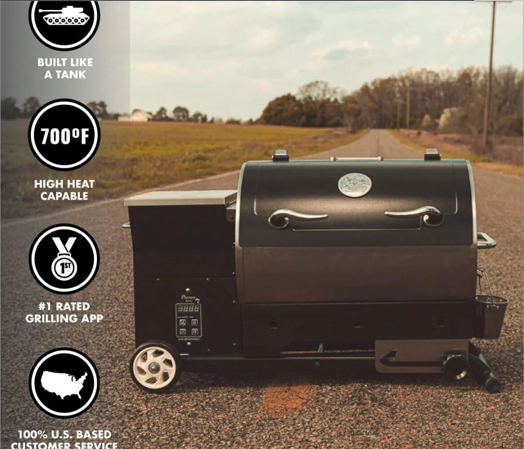 Portable Pellet Grill, Electric Pellet Smoker.