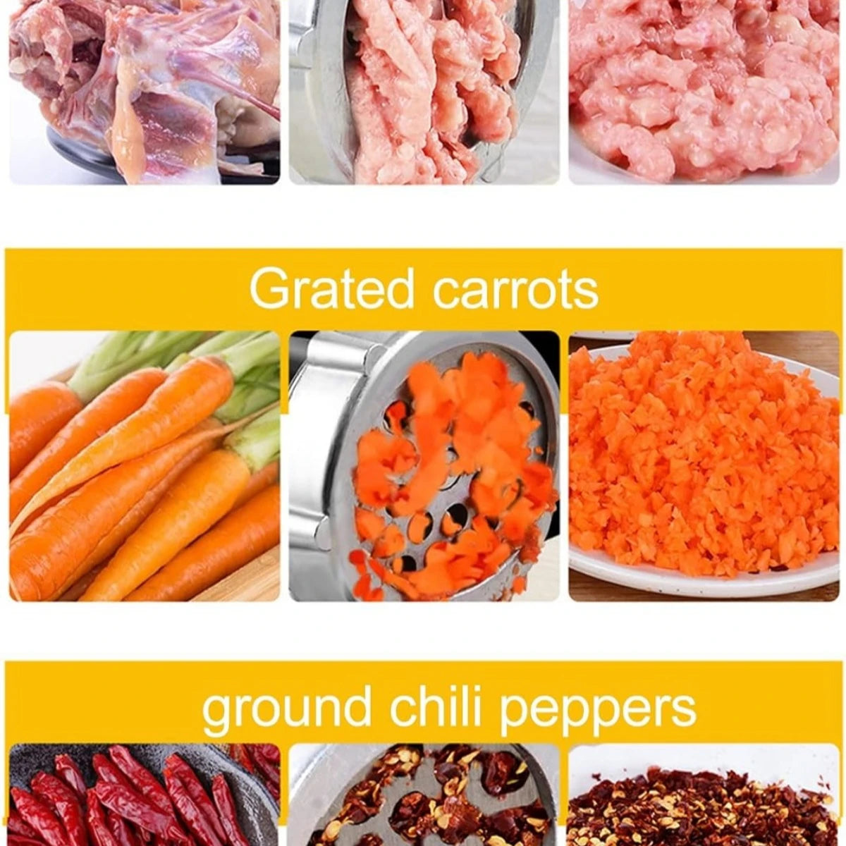 Manual Meat Grinder.