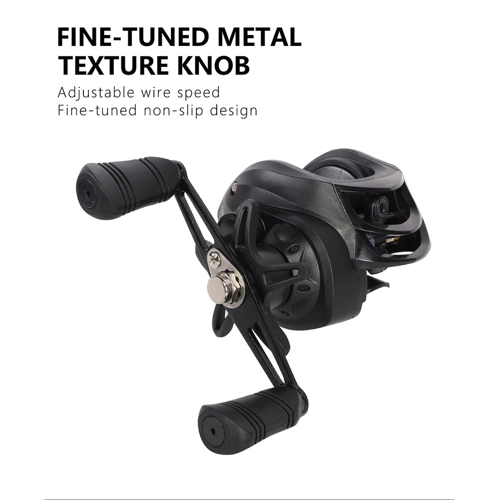 7.2/1 Gear Ratio Fishing Reel Max Drag 10kg.