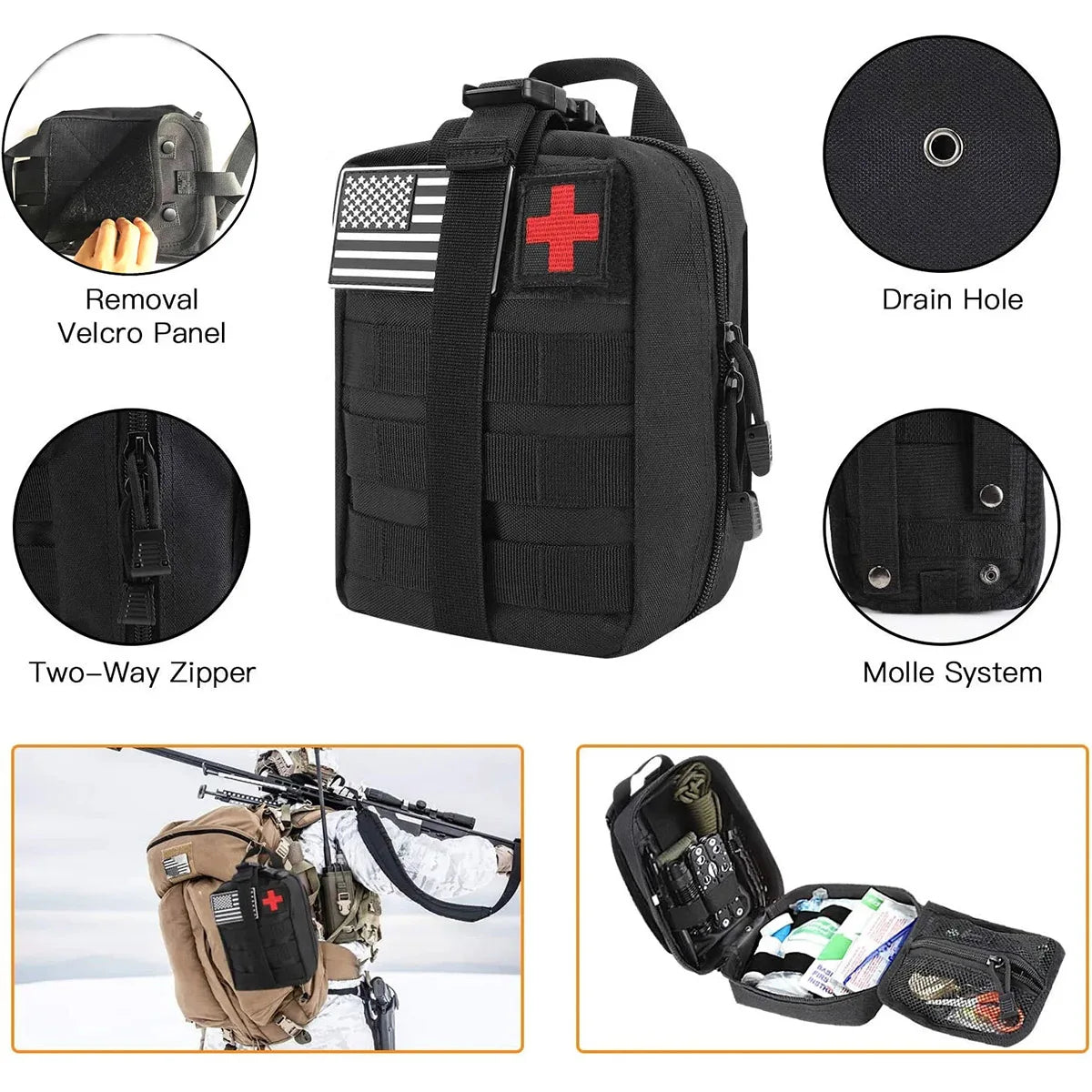Outdoor Emergency Camping Survival Tool Set.