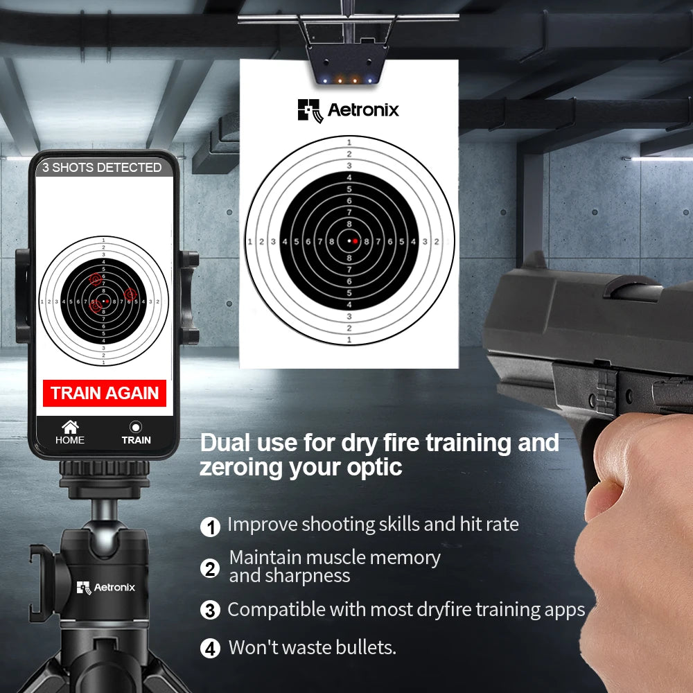 9mm laser training cartridge Red Dot Laser Training Bullet Dry Fire.