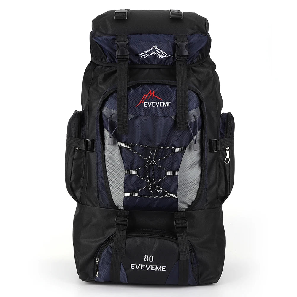80L Large Backpack Outdoors.