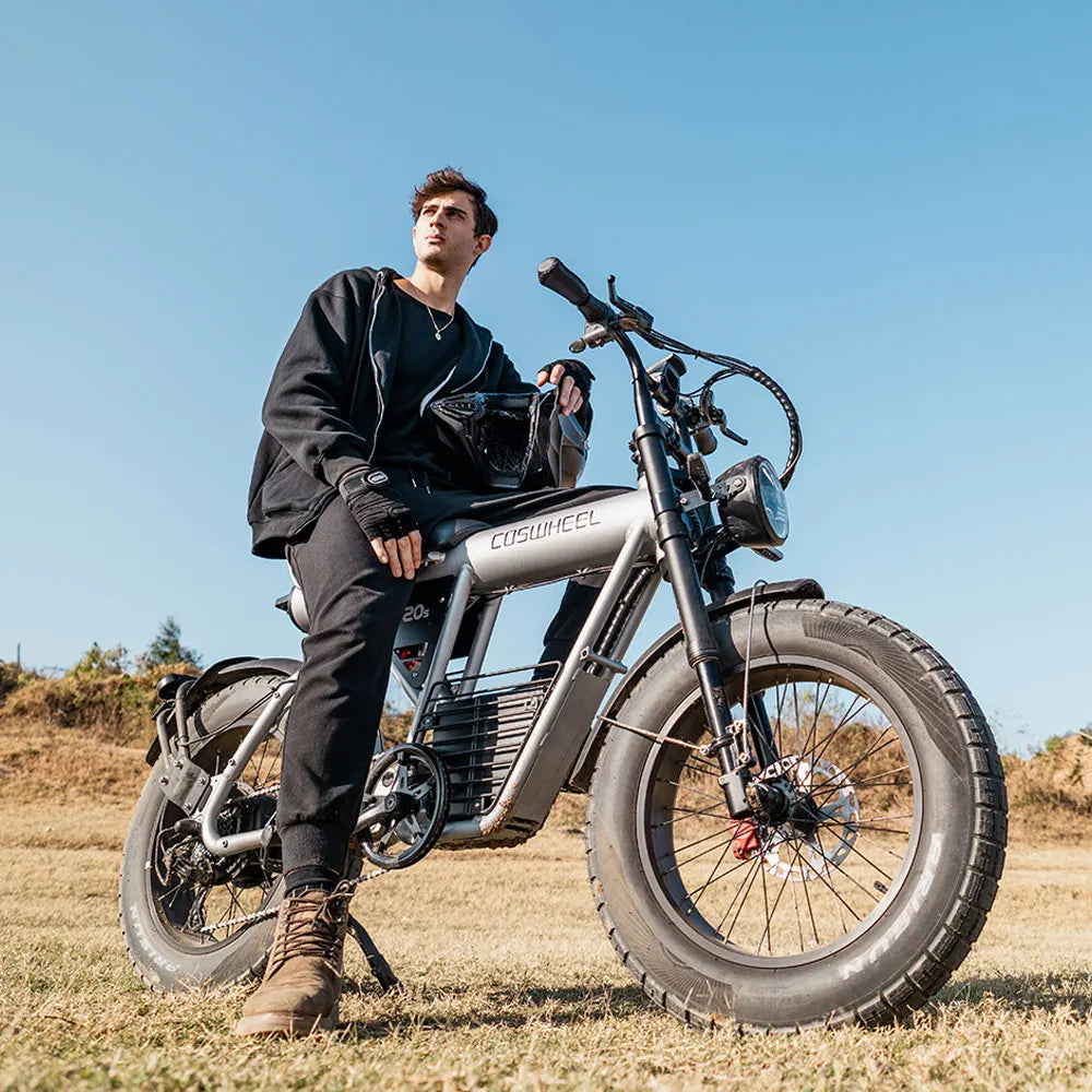 Electric Bike CT20S 2000W 60V 27.5AH Electric Motor bike Fat Tire .