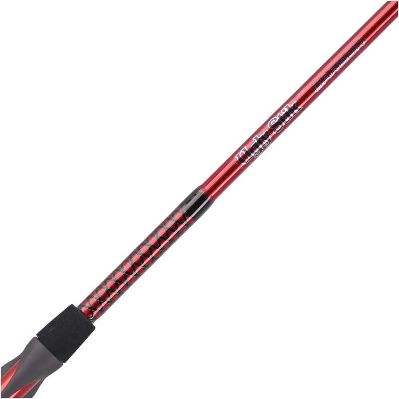 Ugly Stik Carbon Spinning Reel and Fishing Rod Combo 20 Size Reel - 6'6" - Medium.