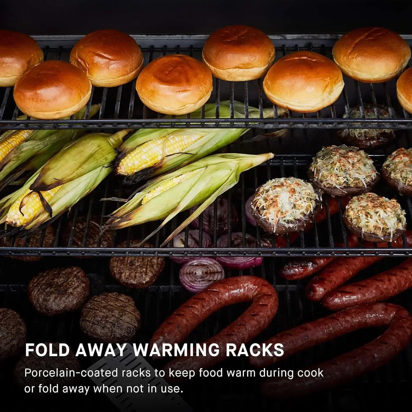 Best Selling 800 Digital Charcoal Grill, Griddle and Smoker with Digital Control.