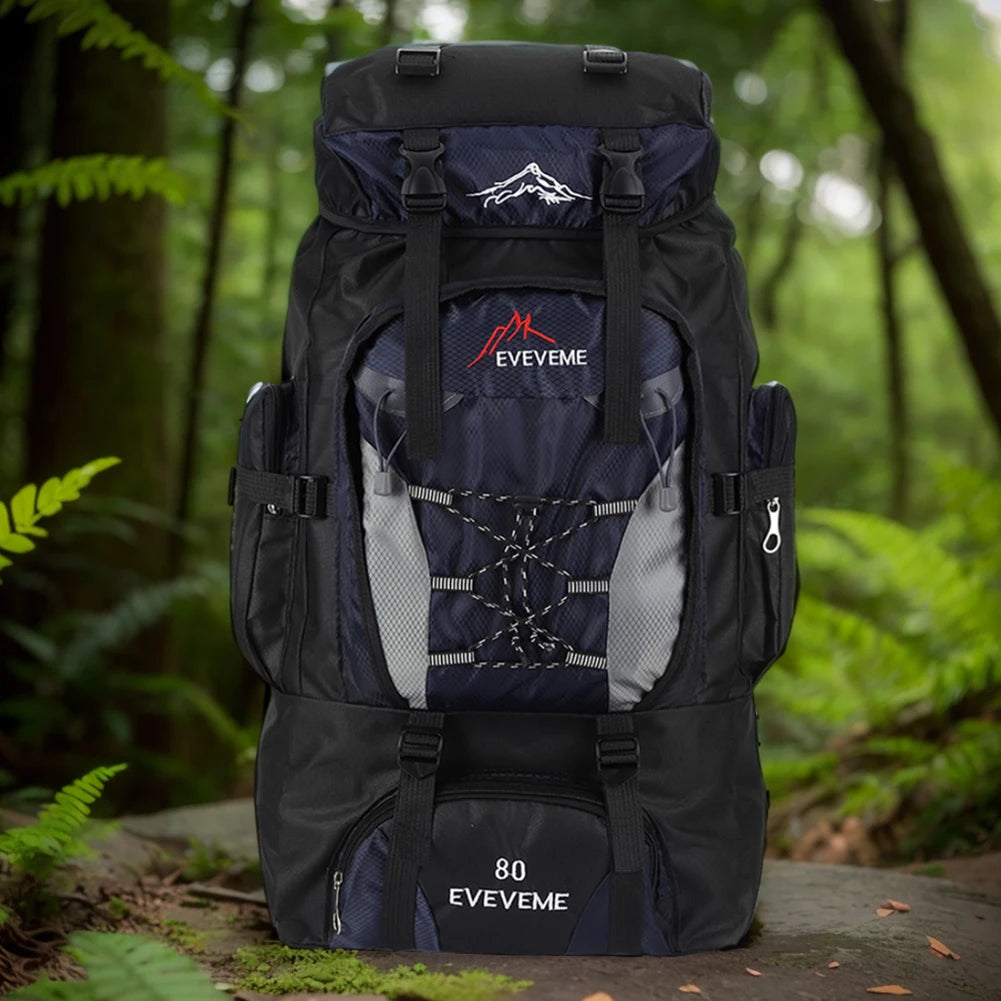 80L Large Backpack Outdoors.