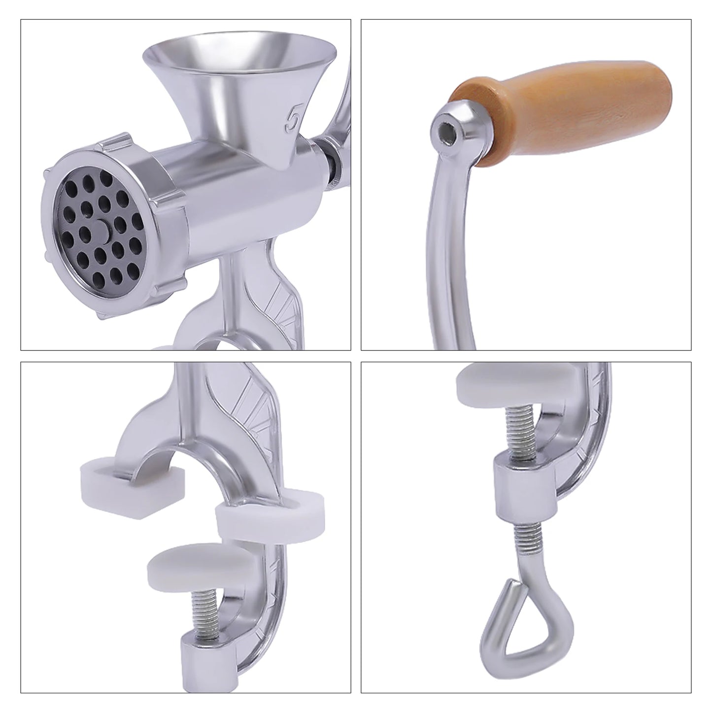 Versatile Manual Meat Grinder.