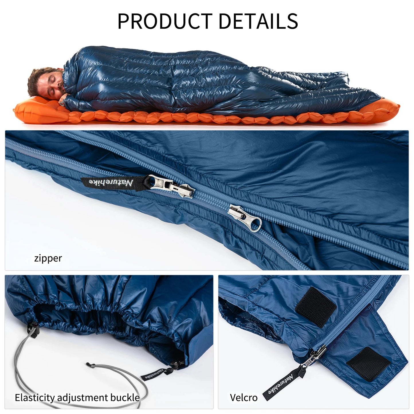 Sleeping Bag Ultralight DUCK Down Sleeping Bag.