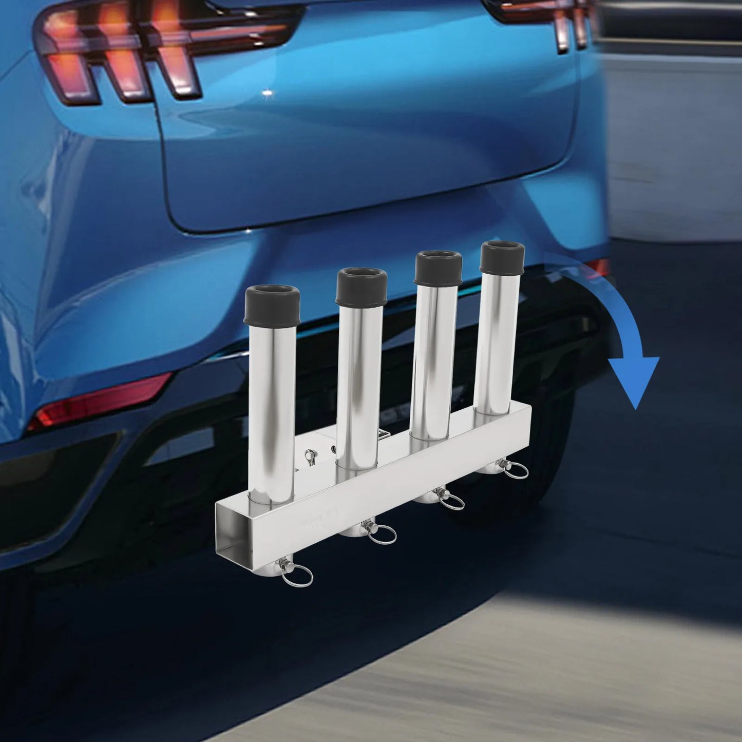 Hitch Mount Rod Holder