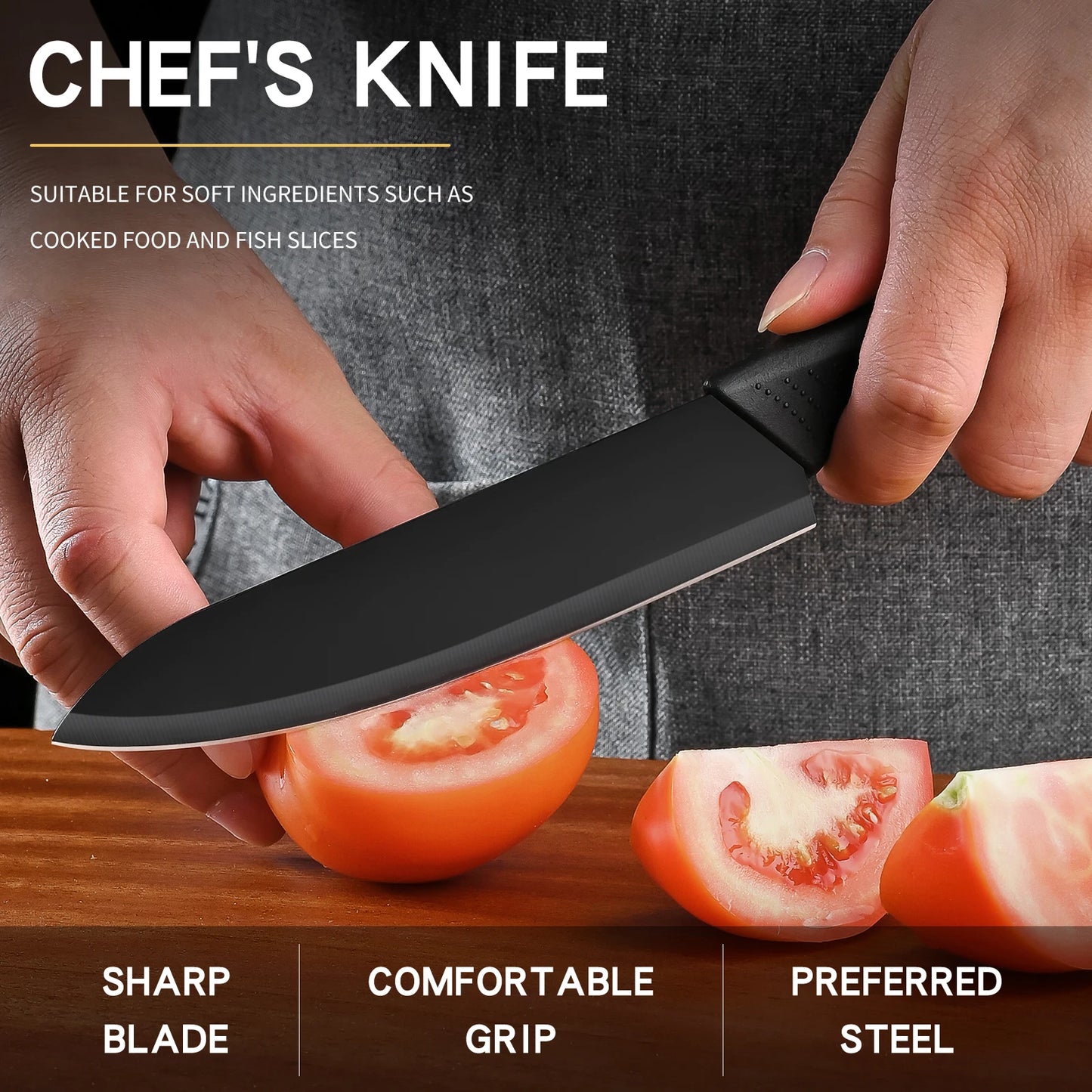 3 pieces/kitchen knife multi-functional