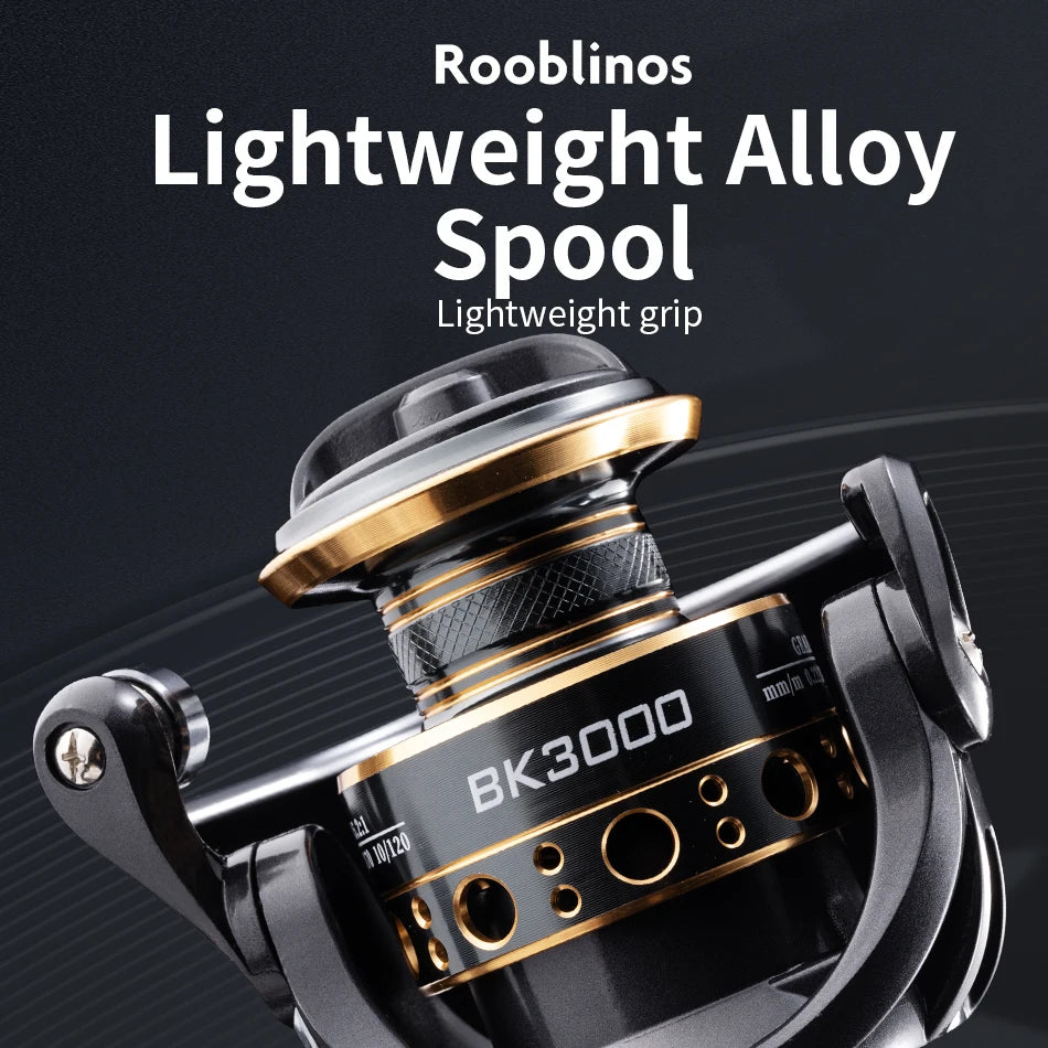 Spinning Fishing Reels For Saltwater Freshwater Metal