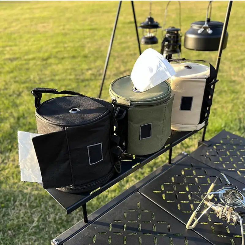 Roll Storage Bag Hanging Toilet Tissue Storage Camping Hiking Outdoor.