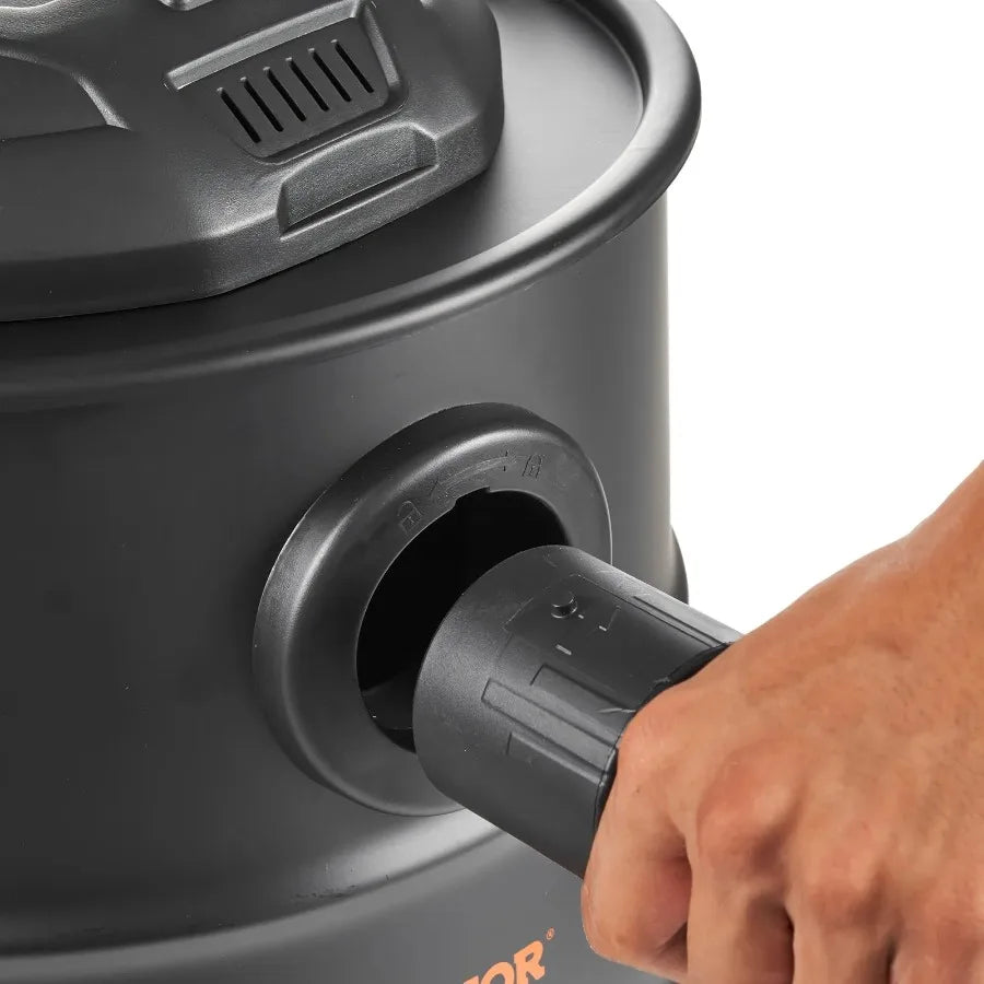 Ash Vacuum5 Gallon 1200W for Fireplaces Pellet Stoves Grills BBQ.