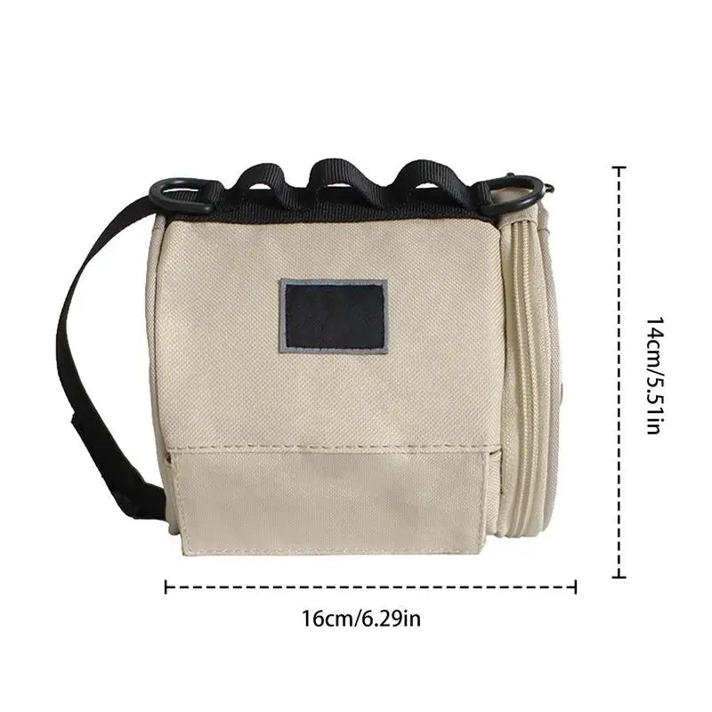 Roll Storage Bag Hanging Toilet Tissue Storage Camping Hiking Outdoor.