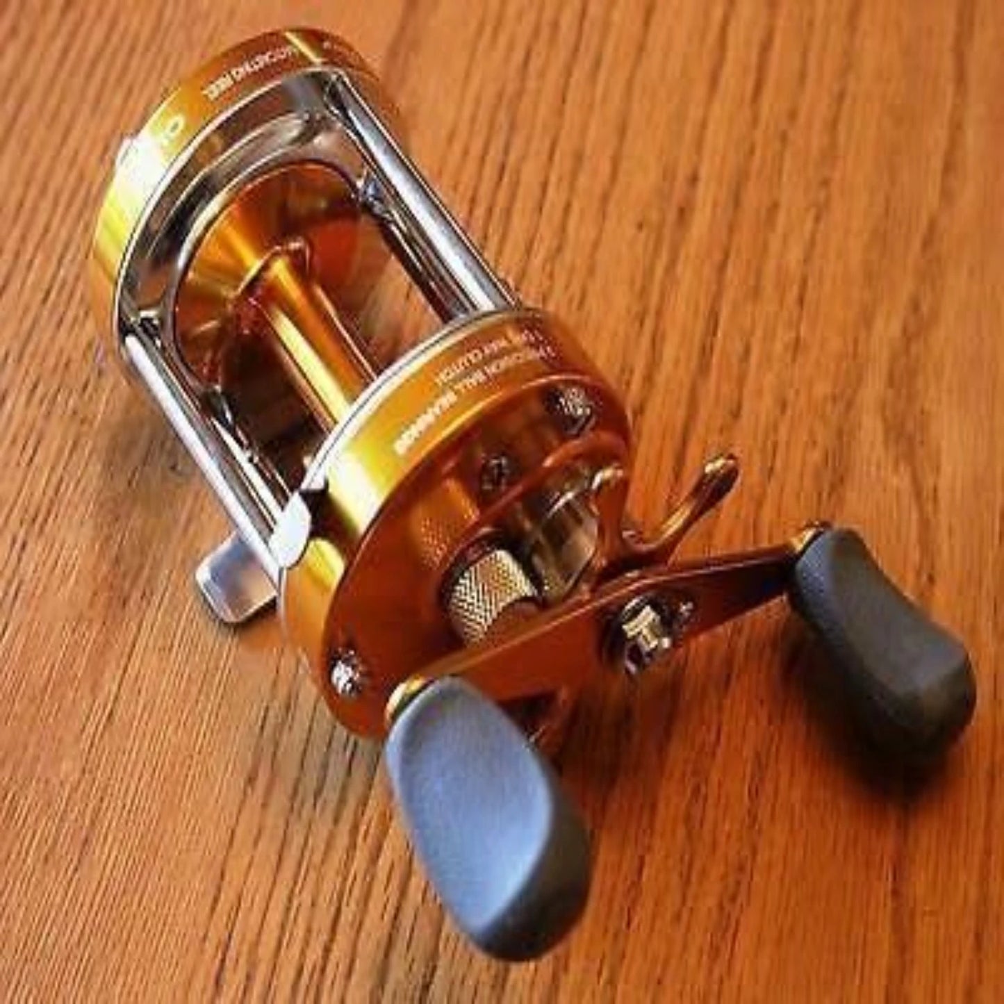 Gold CL60 Bait cast Fishing Reel Muskie Catfish & Saltwater.