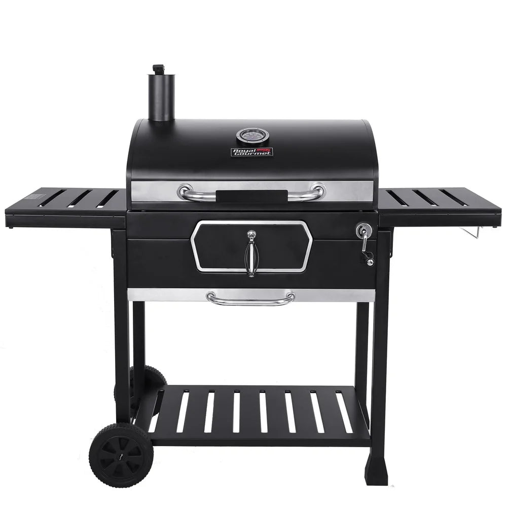 30 Inch Charcoal Grill BBQ Smoker.