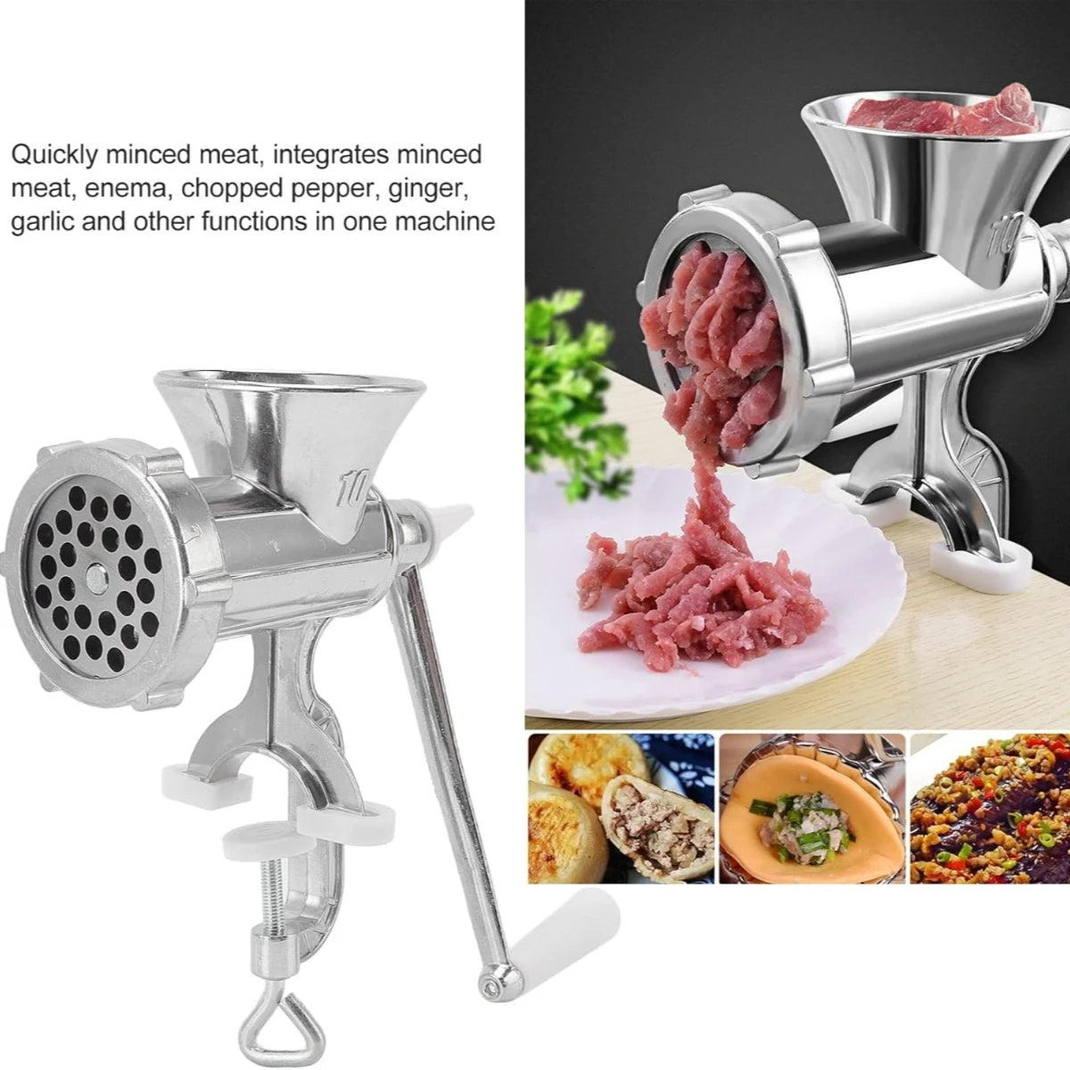 Manual Meat Grinder.